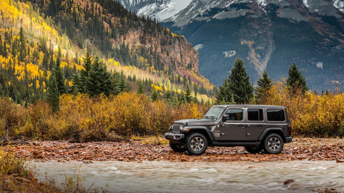 2018 Jeep Wrangler JL Unlimited Gray Front River Exterior